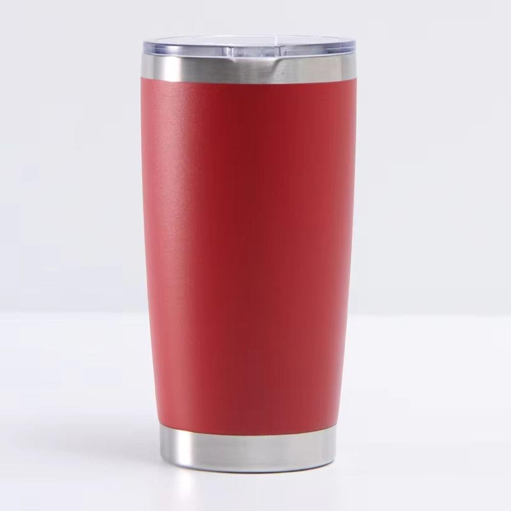 20oz Car Thermos Cup 304 Stainless Steel Tumbler Thermal Mug Insulation Water Bottle  Travel