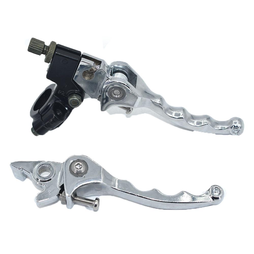 Motorcycle Folding Clutch Brake Lever For 7/8 Inch 22mm Handlebar 110cc 125cc 140cc CRF TTR SSR Xmotos Apollo Pit Dirt Bike