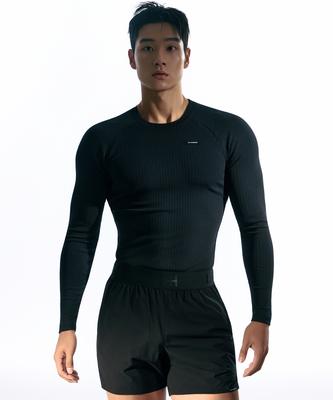 Maihomsig 7 Performance Tech Muscle Fit Long Sleeve Black