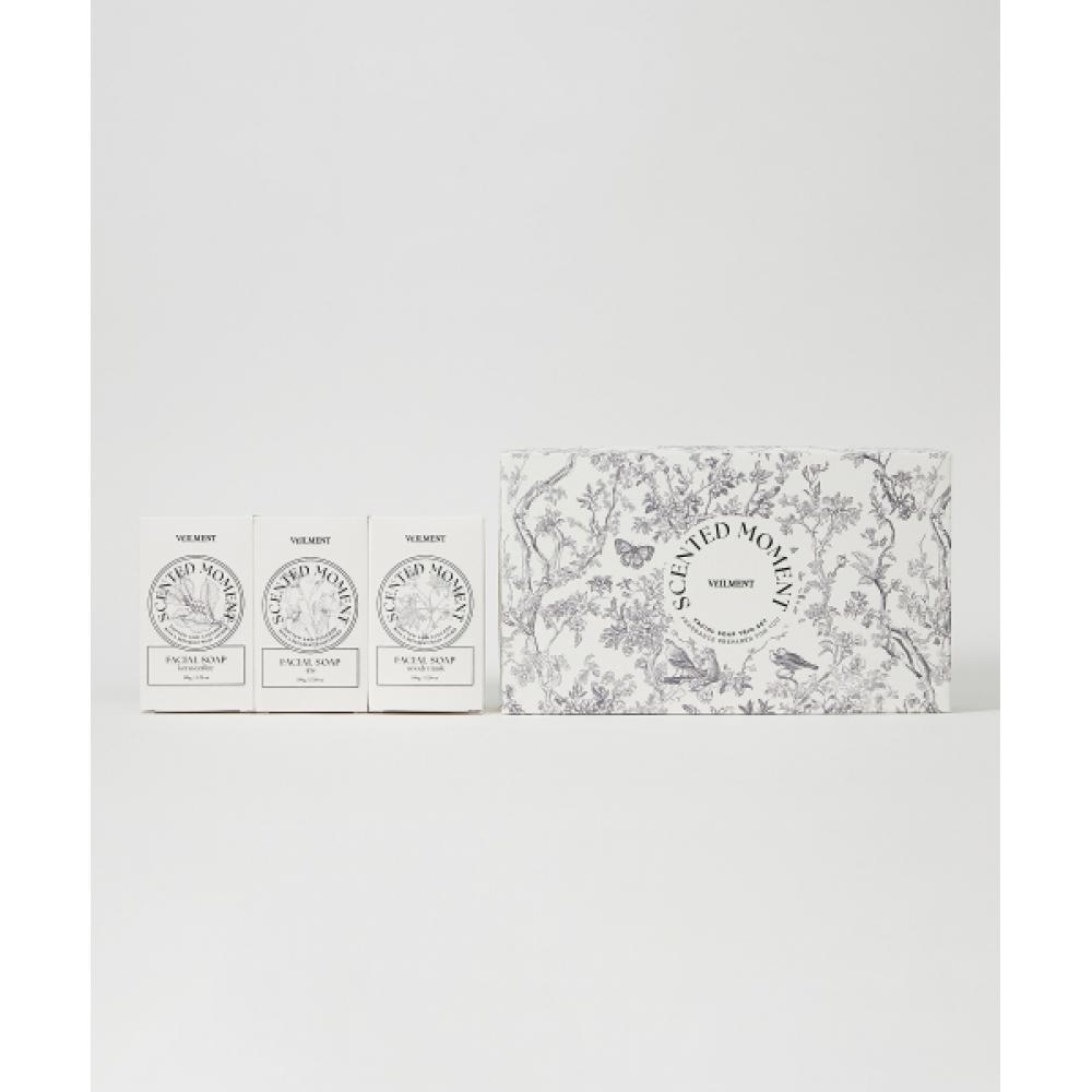 Veilment Scented Moment Premium Cleansing Soap 3 Piece Gift Set 1 Set NONE