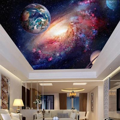 Modern Wallpaper Starry Sky Mural Zenith Mural Living Room Hotel Bedroom Wall Paper Decor
