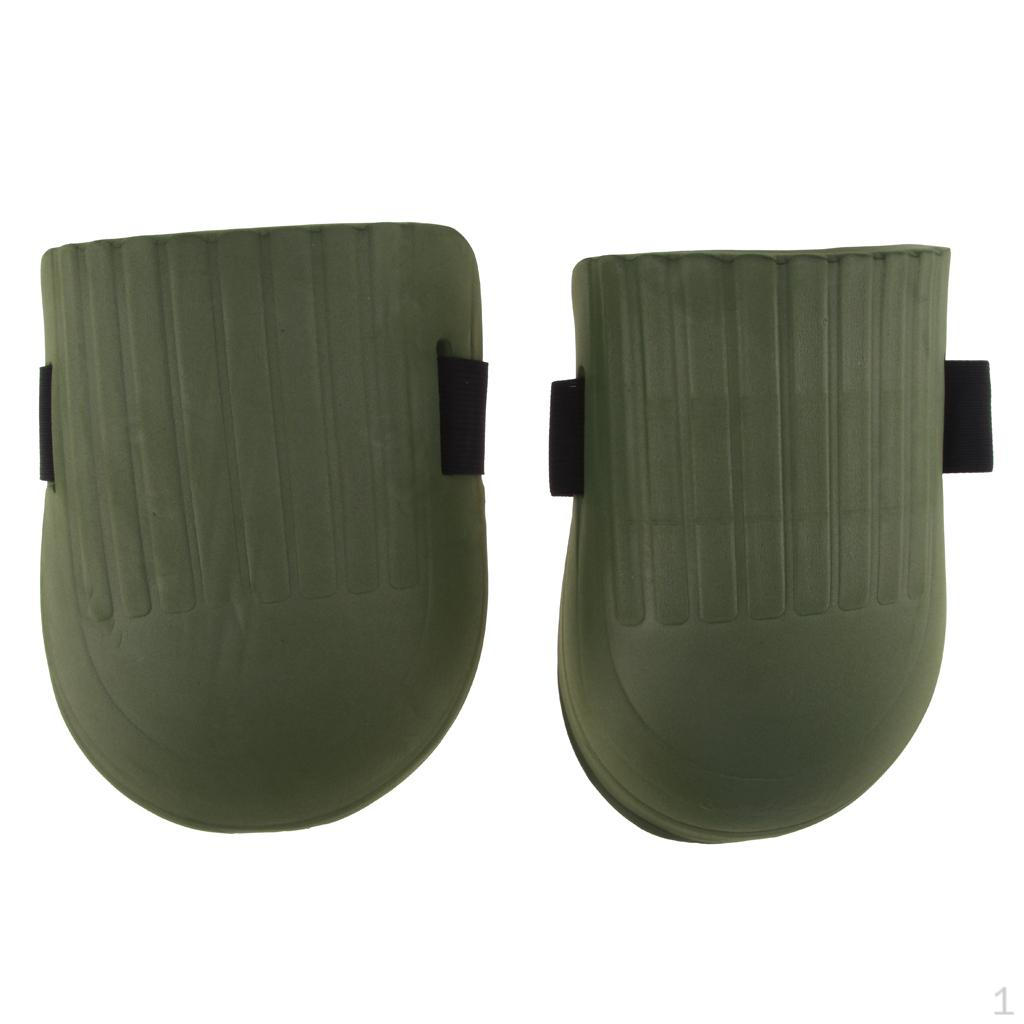 Регулируемые поролоновые наколенники для работы, строительства, садоводства, напольных покрытий армия зеленый
