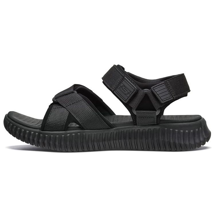Skechers Elite Flex Сандалии на липучке Спортивные Сандалии Мужские Сандалии Черные 51722-BBK 43