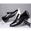 Summer new soft leather beanie shoes business men's casual leather shoes men's shoes men's derby shoes