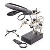 Magnifying Glass With Professional Led Light Electronic Welding Magnifier for Soldering Works Third Hand for Soldering Repair