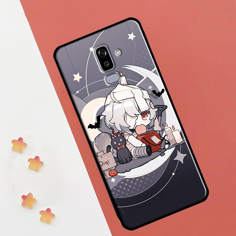 Genshin Impact Chibi Case For Samsung Galaxy J8 2018 A7 A9 A6 A8 J4 J6 Plus J1 A3 A5 2016 J3 J5 J7 2017 Cover