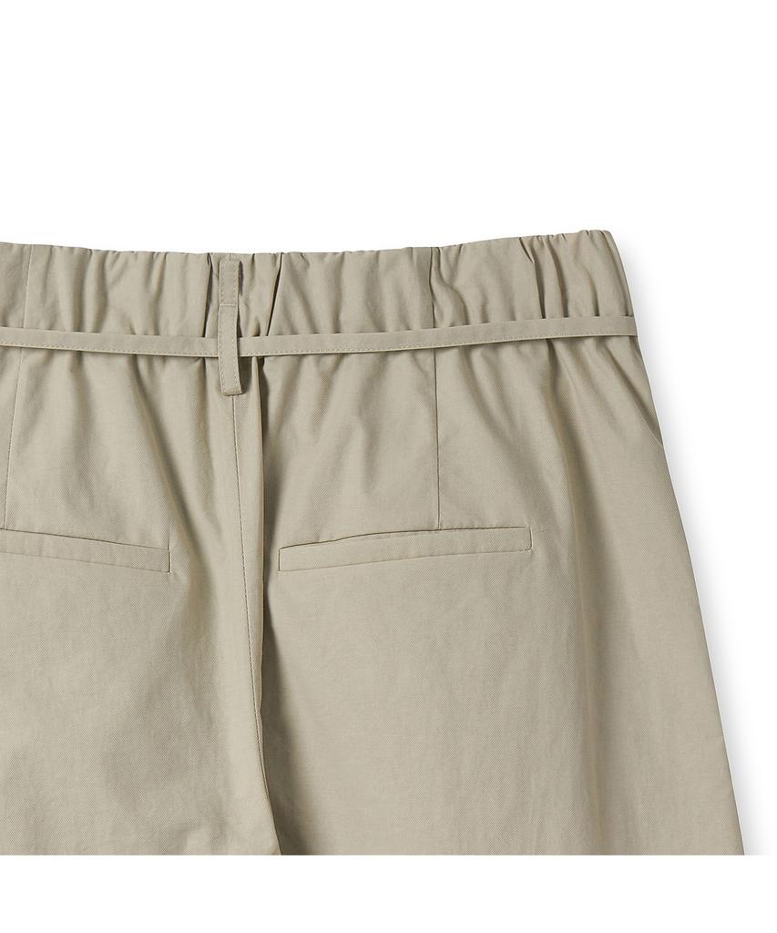IOLO Women'S N Cotton Wide Pants_Beige