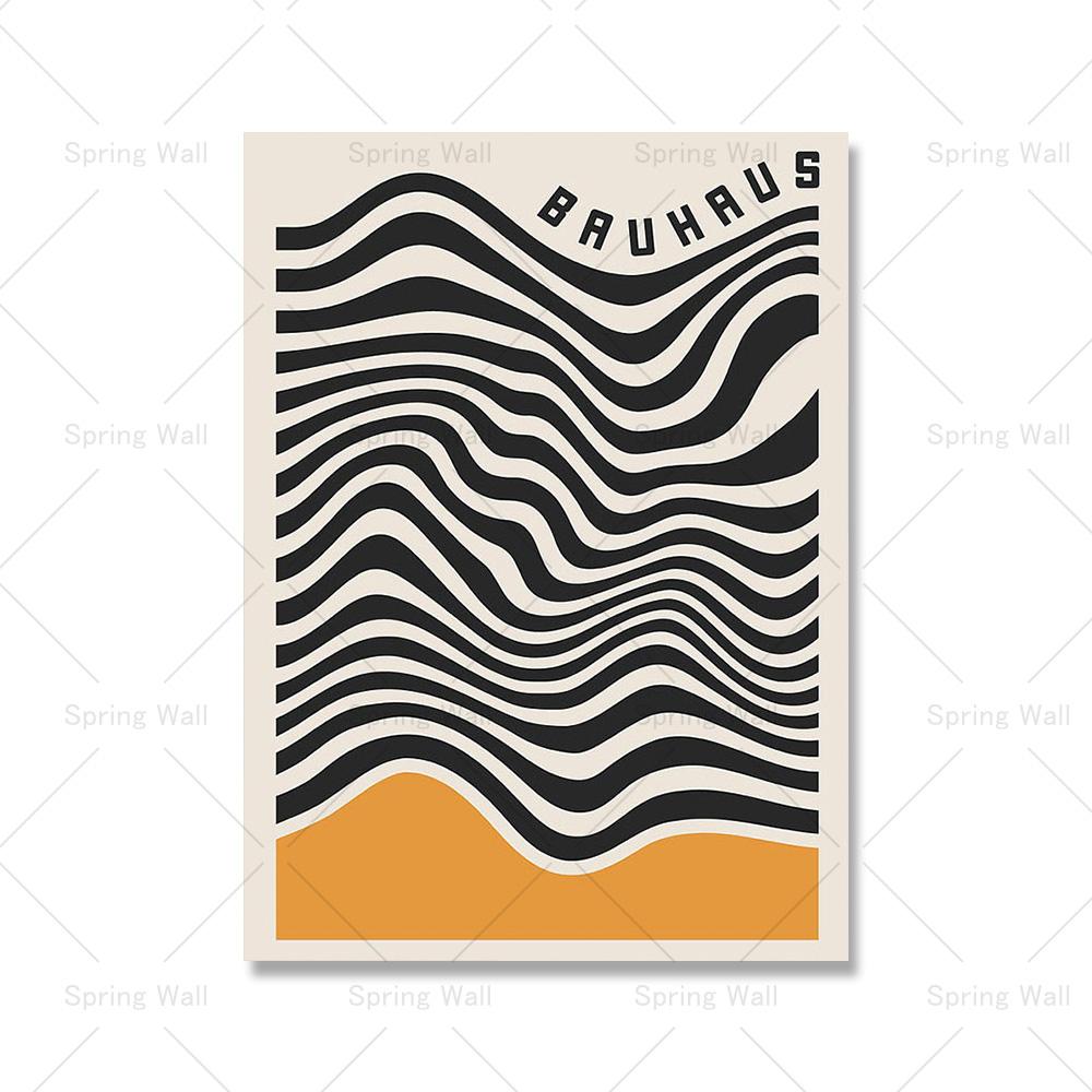 

Ретро Эклектичная Галерея Настенная Картина Максималистские Принты Искусство Холст Картина Тигр Баухаус Выставка Плакат Гостиная Домашний Декор 30x40cm No Framed