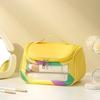 Multifunction Travel Clear Makeup Bag Fashion PVC Wash Cosmetic Bag Waterproof Females Storage Make Up Cases Portable Case