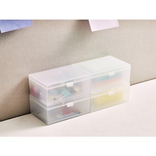 Comet Genomskinlig Plast Fotokort Toppladdare Vis visitkort Förvaringsfodral (4)