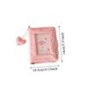 Hanging Decoration Photo Photocard Frame With Heart Keychain Card Protective Case  Girls Gift