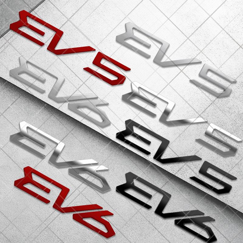 Metallo 3D Per KIA NIRO EV5 EV6 Logo GT Line Veicolo Elettrico Auto Ibrida Styling Bagagliaio Posteriore Emblema Lettere Adesivo Accessori Auto tclvr60