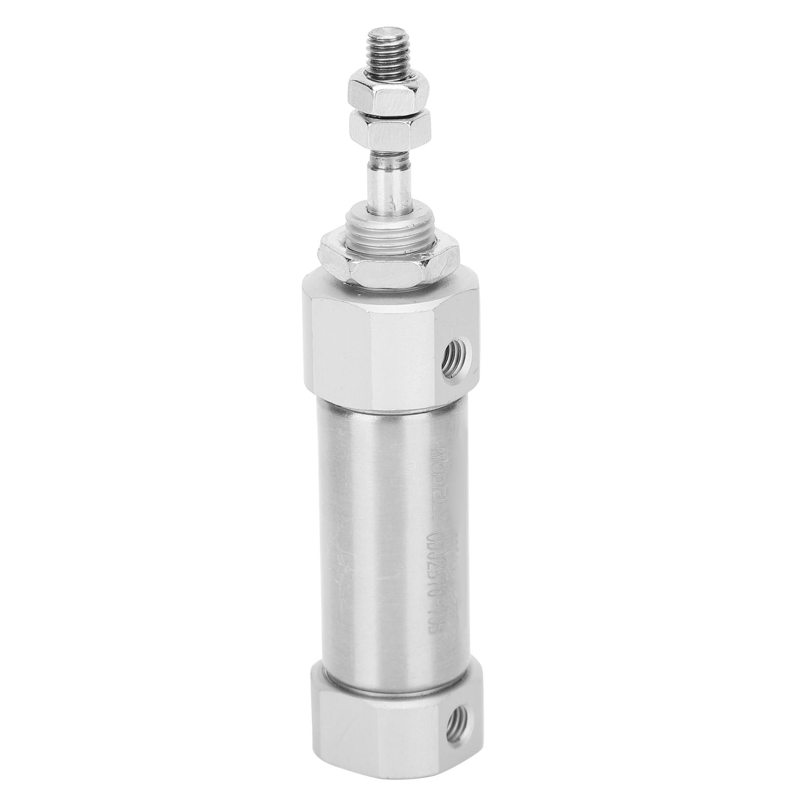 Cilindro Pneumatico Mini a Doppio Effetto Stelo Singolo Corsa Attrezzatura in Acciaio Inossidabile