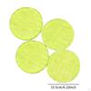 4 Pack Electric Mop Pads Replacement Heads, Round Microfiber for Floor Scrubbing