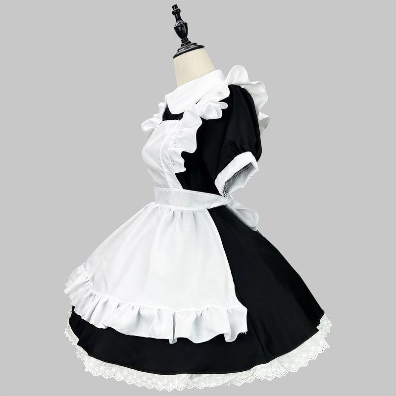 European Size Light Sound Girl Cosplay Costume Alice Lolita Maid Outfit Cosplay Role-Playing Lolita