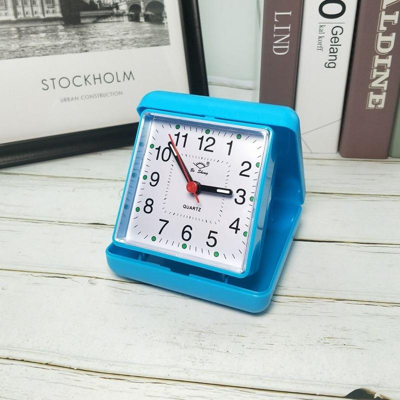 Creative Box Clock Rich Classic Alarm Clock Student Bedside Clock Convenient Travel Clock 2658 Premium Durable