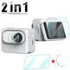 2set Tempered Glass HD for Insta 360 GO 3 Screen Protector and Film Camera Lens Film Anti-scratch Film for GO3 Case Accessories