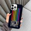 Heart Rainbow Gay Pride LGBT Phone Case For iPhone 17 Air 16 16e 15 13 14 Pro Max 11 12 Plus 2022 MAX Shell Cover