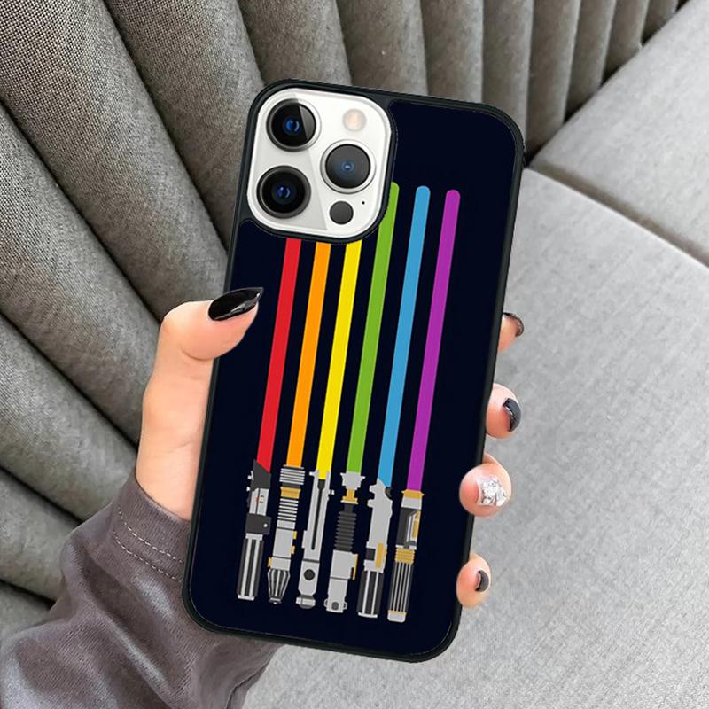 Heart Rainbow Gay Pride LGBT Phone Case For iPhone 17 Air 16 16e 15 13 14 Pro Max 11 12 Plus 2022 MAX Shell Cover