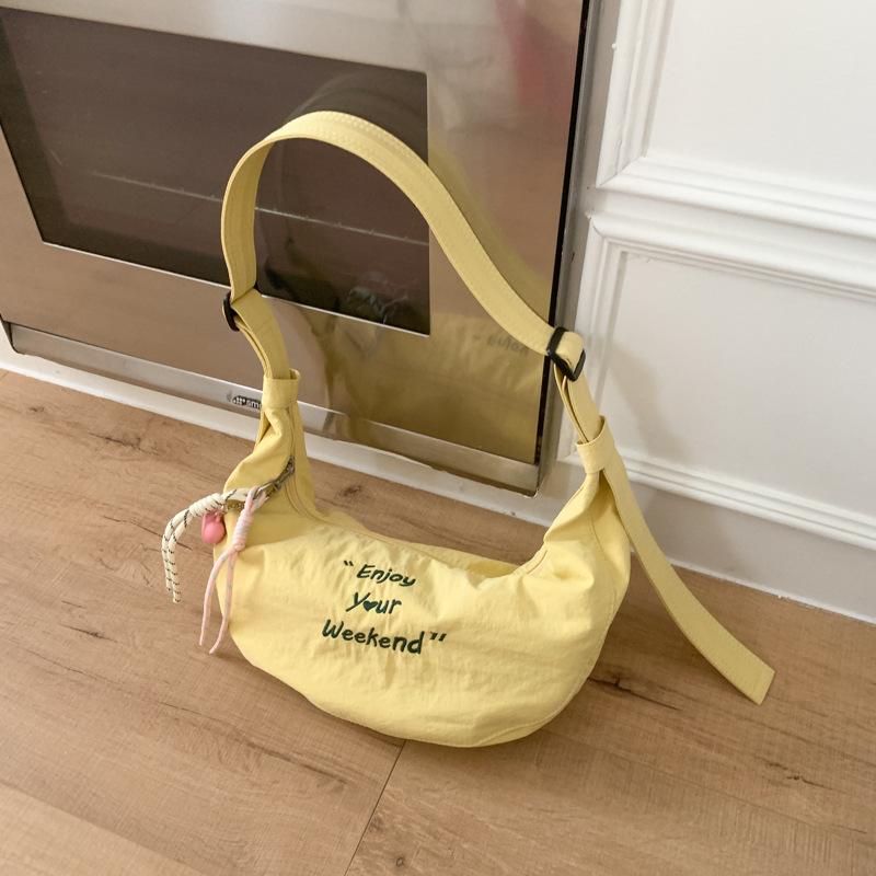 Large-capacity Tote Bag Women's Summer New Versatile Shoulder Messenger Bag Student Class Commuter Bag