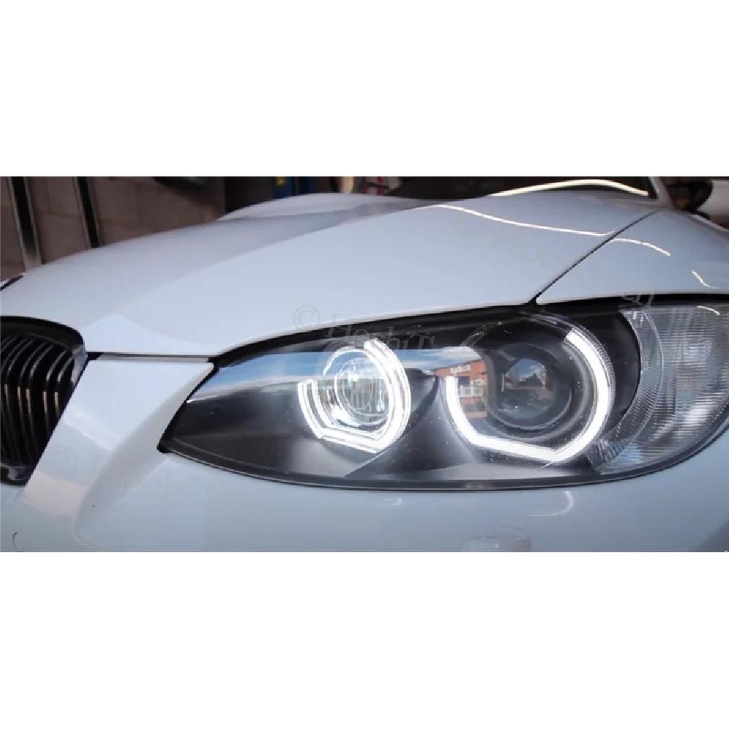 LED Angel Eyes For BMW E92 E90 E60 F30 F31 E82 F10 F11 x5 x6 E53 E70 E65 Car Lights Accessories 3D DTM LCI Style Acrylic