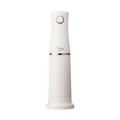 Modell Stick, Doshisha Elektrischer Fluffy Snow Stick Shaved Ice Maker mit verstellbarer Klinge, inkl. 2 Eisbechern, inkl. Reinigungsrezept, weiß [2024 Typ]