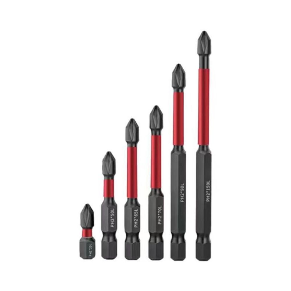 Strong Magnetic Cross Head Bit High Hardness Electric Screwdriver Bit For Various Scenarios