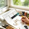 24 Farben 3ml Aquarellfarben-Set Kunstbedarf, für Künstler, Hobbykünstler und Malbegeisterte