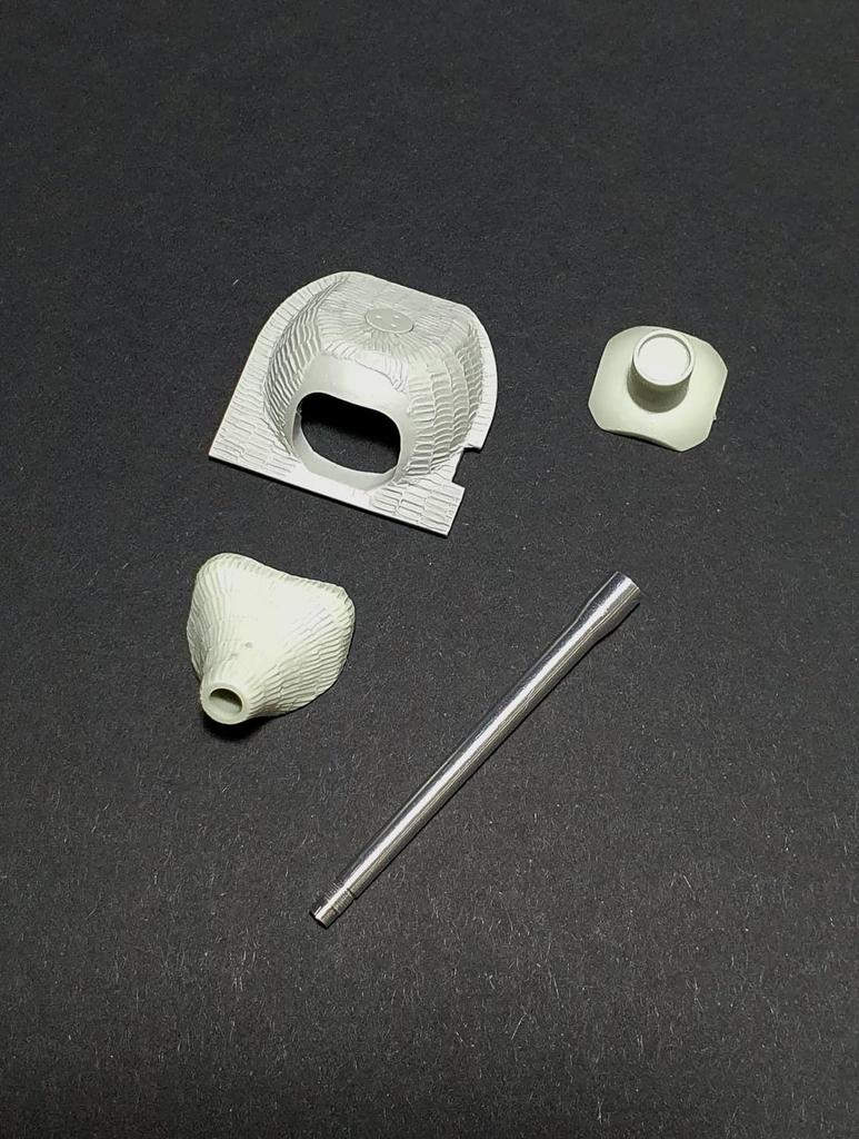 PanzerArt 1/35 Scale German Jagdpanzer IV 7.5cm Pak 39L/48 Tank Gun & Mantlet (Muzzle Not Included) Plastic Model Accessory Parts PZG35093