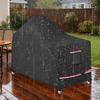 Barbecue Grill Cover 60-inch Heavy Duty Waterproof Garden Supplies BBQ Pit Cover For Outdoor Propane Charcoal Table Cart Pit