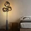 oeny Nordic 4-Head Lava Design Floor Lamp