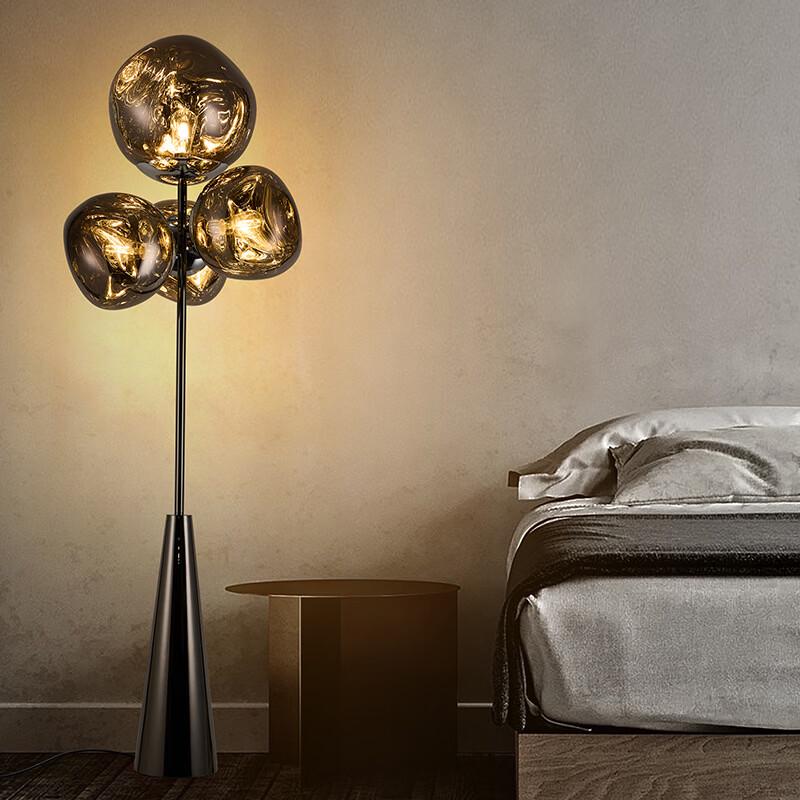 oeny Nordic 4-Head Lava Design Floor Lamp