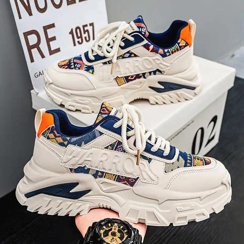 Fashion Height Up Thick Bottom Mens Loafers White Man Boots Shoes Sneakers High Top Men Sport Affordable Price Brand Name