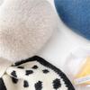 Scarf Women's Autumn and Winter Plush Cross Scarf To Keep Warm Imitation Rex Rabbit Fluffy Scarf