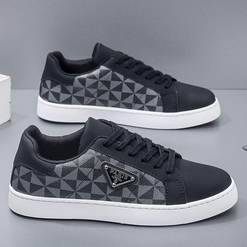 Herren vielseitige atmungsaktive Board Schuhe vier Jahreszeiten Freizeitschuhe Modetrend Sportschuhe Herren Lederschuhe Britische Herrenschuhe