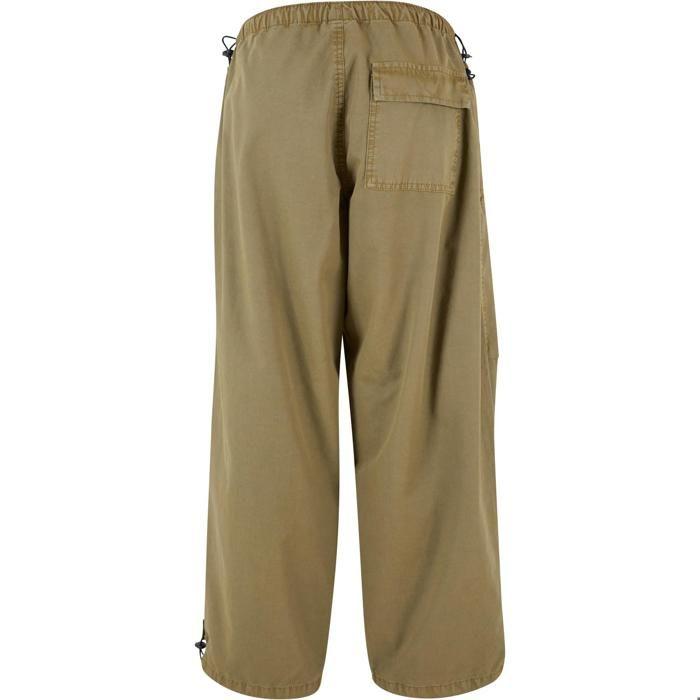 Pantalon cargo - Urban Classics - Parachute - Coton 100% - Vert olive - Confortable et tendance