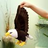 Muñeco de Pájaro Águila Calva Blanca Simulada Peluche Animal Salvaje Volador del Bosque Alas Grandes Peluche Decoración Hogar Oficina Regalo para Hombres