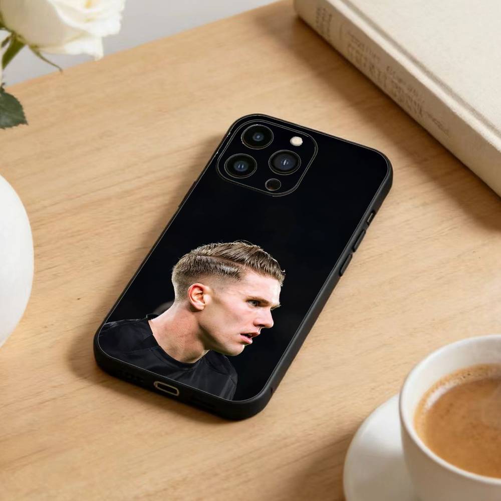 Badmintonstar   Phone Case For iPhone17,16,15,14,13,12 Plus,Max Soft Silicone Black Cover