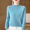 Pulover de cașmir pentru femei cașmir Qinghe 30% cașmir 70% lână cald și la modă versatil toamnă și iarnă