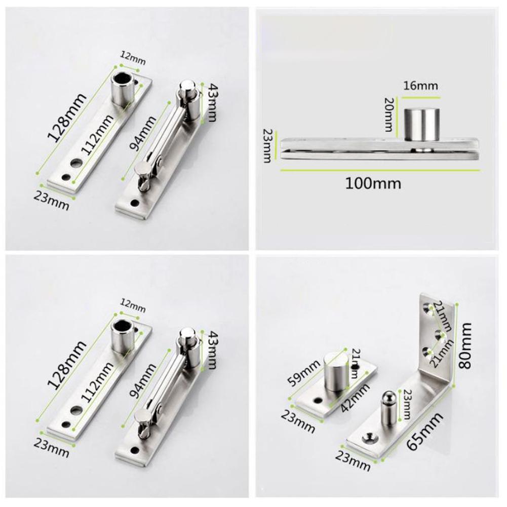 Stainless Steel Pivot Hinge Rust Resistant Stainless Simple Installation With Video Easy To Install Pivot Hinges 2 L X 3 W