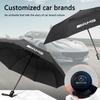 Car Folding Umbrella Portable Automatic Sunshade Auto Accessories For Benz AMG W204 W205 W203 W211 W212 W213 W201 W210 Stickers QT1