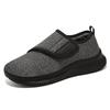 Direct supply of new warm outdoor sports wide last shoes casual velvet cotton shoes non-slip solid color winter shoes