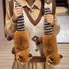 Cute Raccoon Plush Toy Soft Animal Stuffed Toy for Bedroom Holidays Office