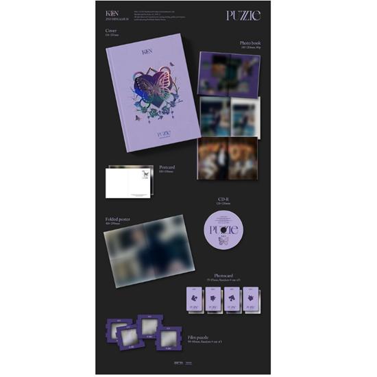 KEN - mini 2nd [PUZZLE] (Cartea foto ver.) Data de lansare: 27.12.2024