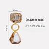 Crystal Candle Holder Simple Modern Champagne Color Decoration Home Metal Aromatherapy Candle Holder Creative Atmosphere Photo