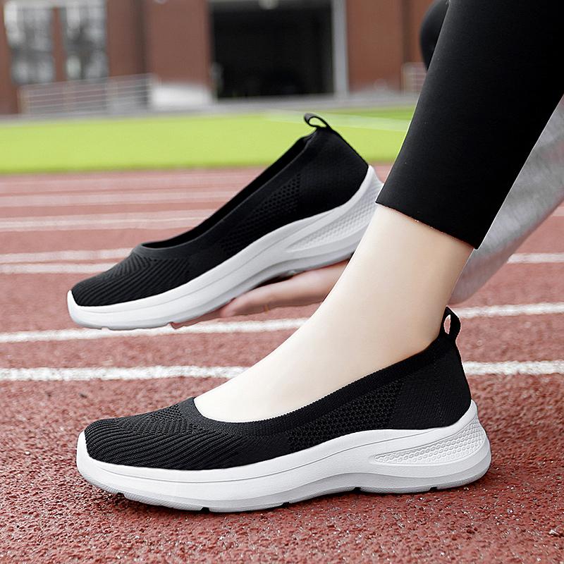 Fashion Sneakers Fashion2025 Women Socks Shoes Casual White Sneakers Summer knitted Vulcanized Shoes Women Trainers Tenis Feminino