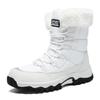 Women's Fleece-Lined High-Top Snow Boots - Warm, Thick, Plus Size Cotton Short Boots for Autumn/Winter Fashion