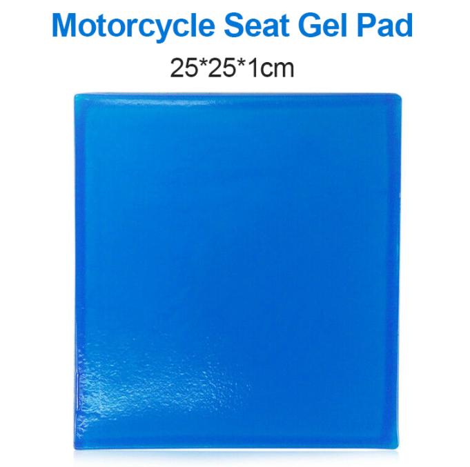 Soft And Cool Motorcycle Seat Cushion Comfortable Elastic Pad Shock Absorption Motorbike Accessories Diy Motorbike Parts Gel Pad
