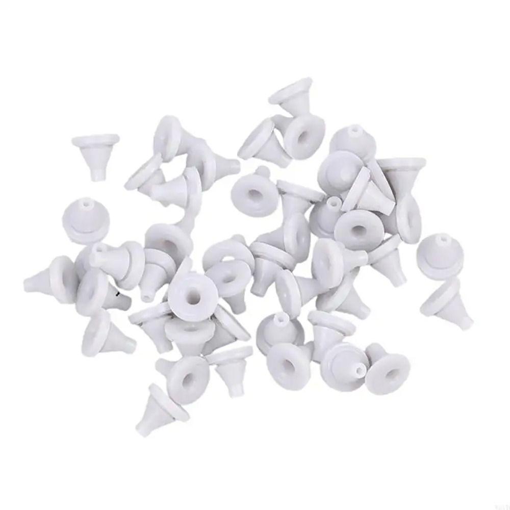 50Pcs Silicone Silicone Nail Rubber Sprinkler Nozzle Nipple  Water Shower Accessories