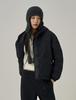 SUPERDRY W Hooded Quilted Jacket Black
